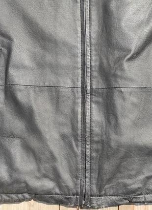 Большой размер, кожаная куртка tcm thibo5 фото