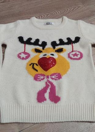 Новорічний свитер кофта