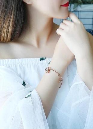 Браслет b.zero со вставками5 фото