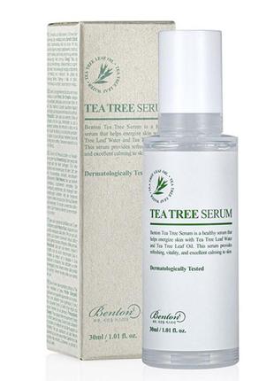 Сироватка для обличчя, з чайним деревом benton tea tree serum