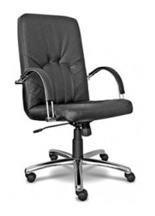 Кресло руководителя manager  steel chrome comfort eco тм новый стиль