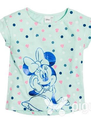 Футболка minnie mouse от сool club, р.122, р.128