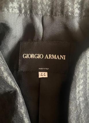 Статусный шелковый пиджак giorgio armani оригинал4 фото