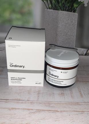 100% l-ascorbic acid powder the ordinary витамин с в порошке