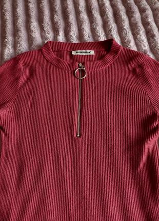 Кофта бордова