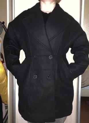 Пальто h&amp;m wool 3