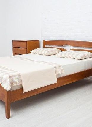 Ліжко дерев'яне ліка люкс тм олімп
