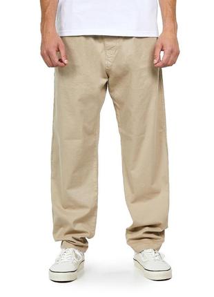 Нові бежеві брюки carhartt lawton pant xl карго широкі штани1 фото