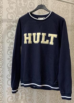 Кофта світшот hult 🤎