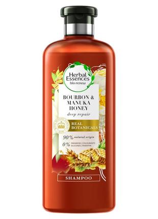 Herbal essences bio:renew шампунь с медом из бурбона и манука