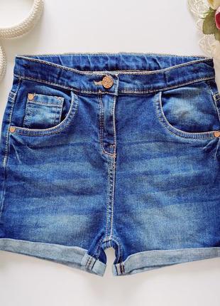 Джинсові шорти з підворотом  артикул: 14575