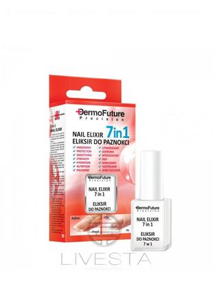 Еліксир для нігтів 7 в 1 dermofuture,9 ml