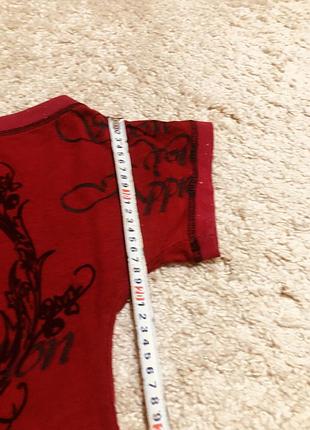 Свитер красный, размер s 7