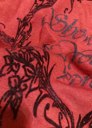 Свитер красный, размер s 2