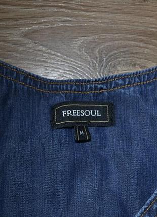 Платье джинсовое freesoul 4