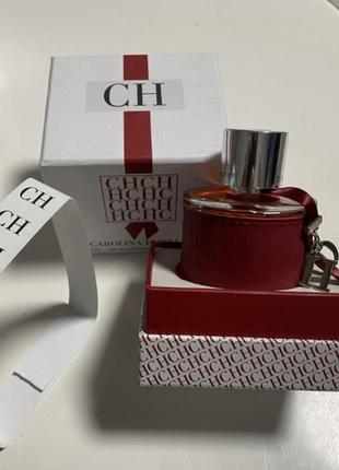 Туалетная вода carolina herrera ch 100 мл, каролина эррера в подарочной коробке