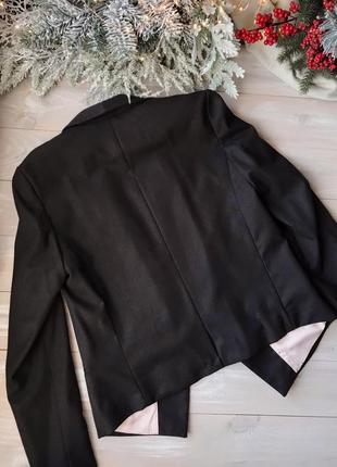 Черный женский пиджак h&m5 фото