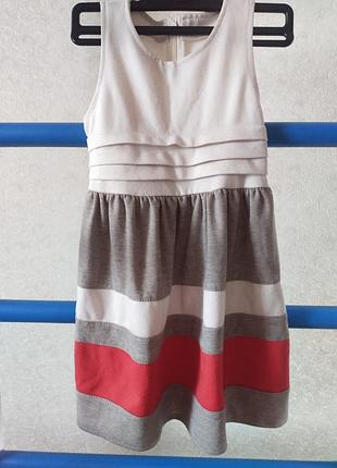 Трикотажный сарафан 4