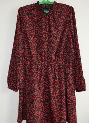 Плаття сукня в квітковий принт