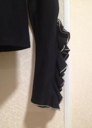 Кроп топ блуза блузка с рюшами с воланами  хs-s5 фото