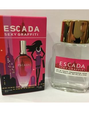 Мини-тестер duty free 60 ml escada sexy graffiti limited edition, эскада секси граффити