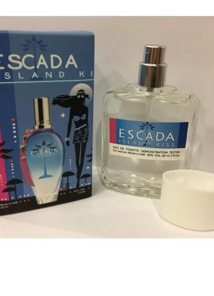 Мини-тестер duty free 60 ml escada island kiss limited edition, эскада искр кисс