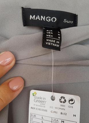 Стильні штани mango з пояском.5 фото