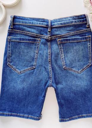 Крутые стрейчевые рваные шорты джинс артикул: 144545 фото