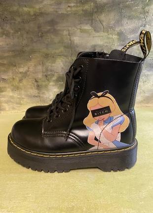 Женские ботинки деми dr.martens модель canvas bitch 37