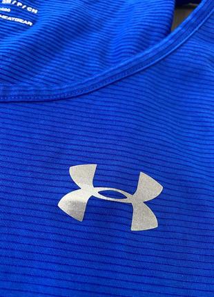 Спортивная мужская мужская майка для спорта для бега under armour4 фото