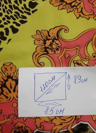 Платок h&m принт леопард