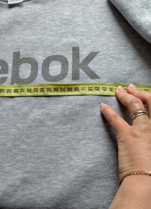 Новый женский свитшот с начесом фирмы reebok размер м8 фото