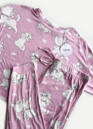 Піжама коти аристократи cats the aristocats disney рожева дісней набір комплект h&m zara primark6 фото