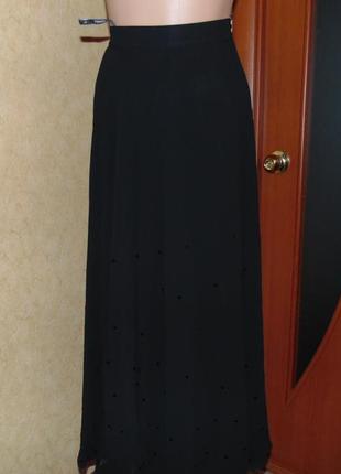 Шифоновая юбка -плисе