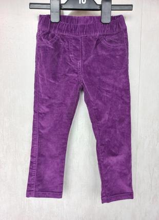Вельветовые джеггинсы