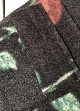 Новый удлинённый жилет безрукавка валяная шерсть с набивным рисунком 44-48 р украина3 фото