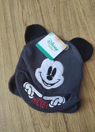 Дитяча шапка з козирком весна осінь міки маус mikey mouse disney р.48, 50