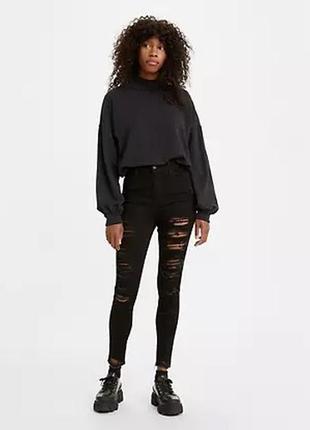 Levi's 721 high rise skinny 28 джинсы1 фото