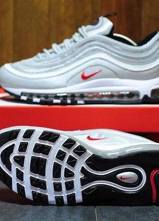 Женские кроссовки nike air max 97 silver nike air force 1 женские серые кроссовки найк аир макс найк аир форс 12 фото