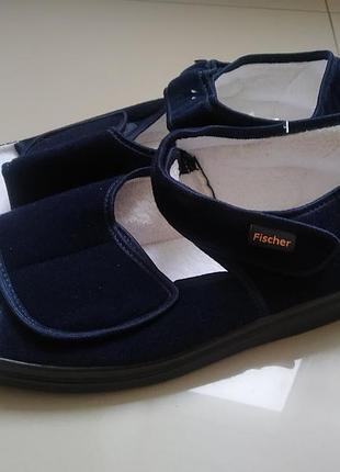 Fischer польша, діабетичні ортопедичні сандалі босоніжки на проблемні ноги7 фото