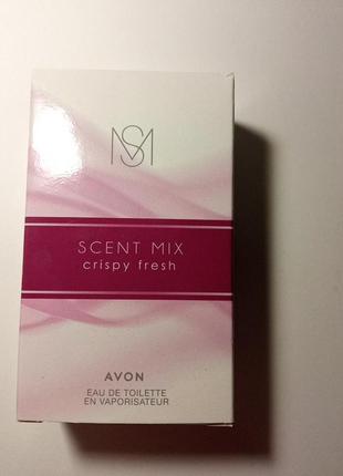 Туалетна вода scent mix crispy fresh