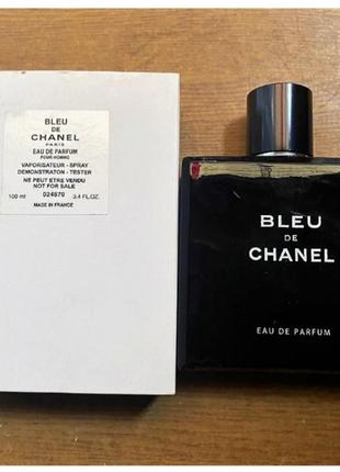 Tester chanel bleu de chanel 100 ml, шанель блю де шанель