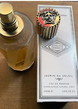 Tester jasmin au soleil versace 100 ml, ательер версаче жасмин ау солей