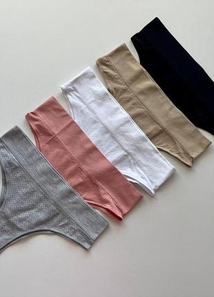 Трусики  бразиліани з широкою резинкою