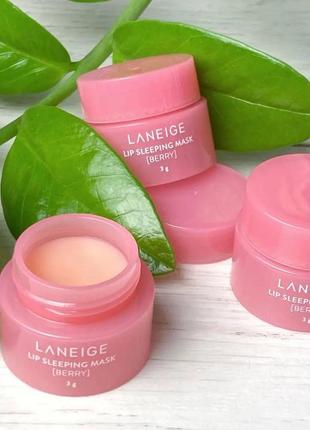 Нічна маска для губ laneige lip sleeping mask 3г