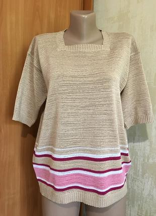 Оригінальний джемпер,футболка з смужками fabiani