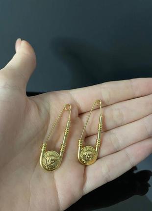 Брендовые серьги 4