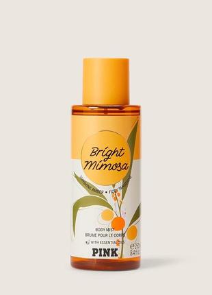 Парфюмированный спрей для тела 🍀 bright mimosa 🌀 бренд victoria's secret