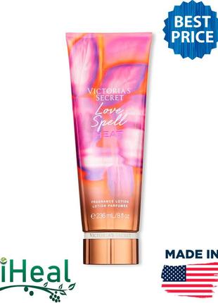 Увлажняющий лосьон limited edition 🌸 love spell heat 💕 бренд victoria's secret