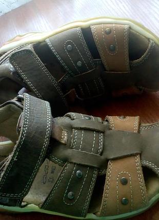 Кожаные босоножки сандалии 28-29 р. 18 см. baren-schuhe